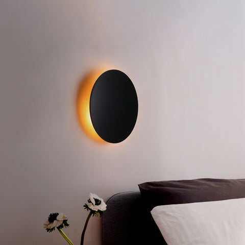 Luna Vägglampa Ø20 Svart 