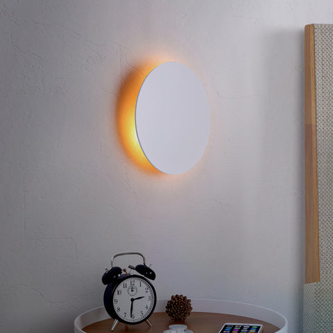 Luna Vägglampa Ø20 Vit 