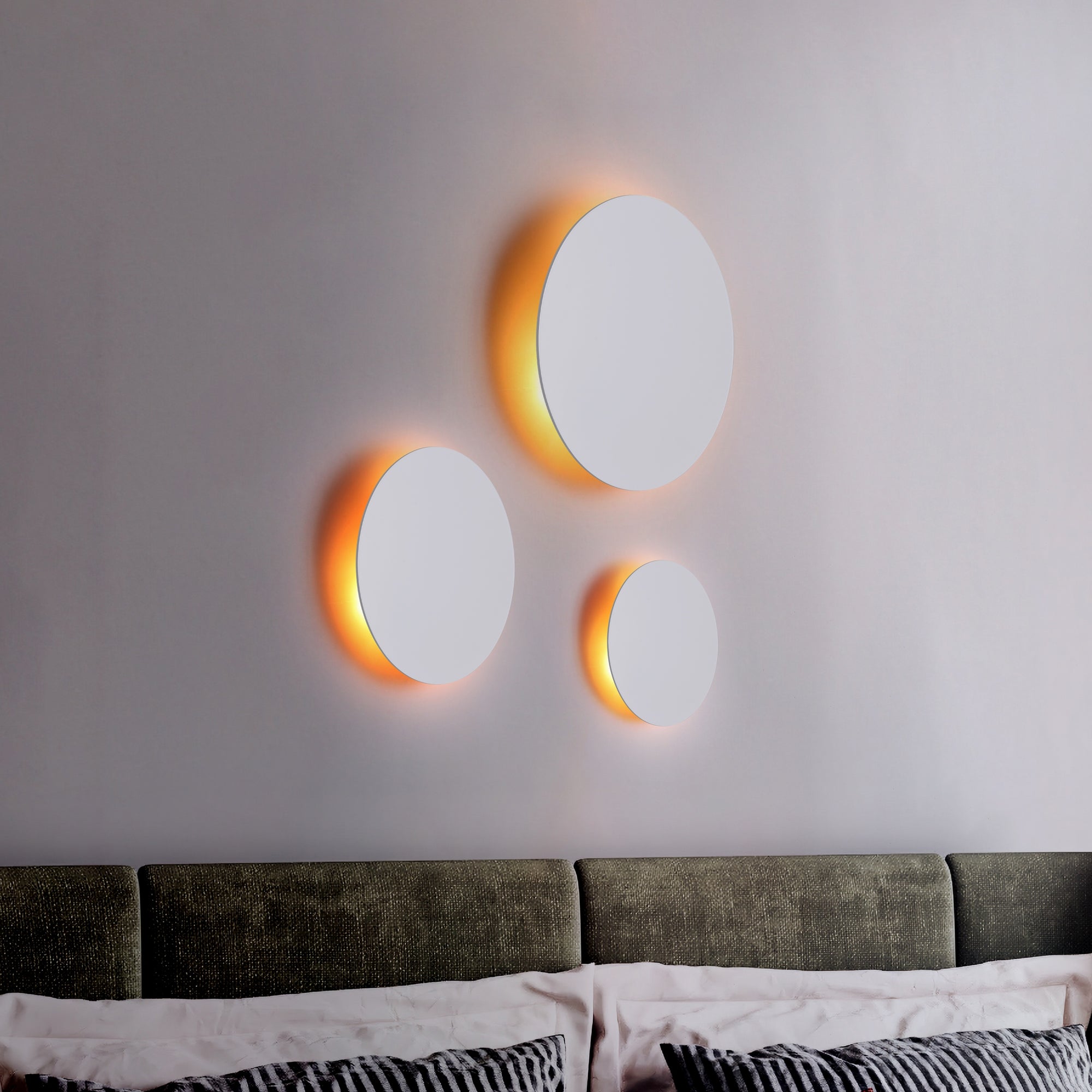 Luna Vägglampa Ø20 Vit 