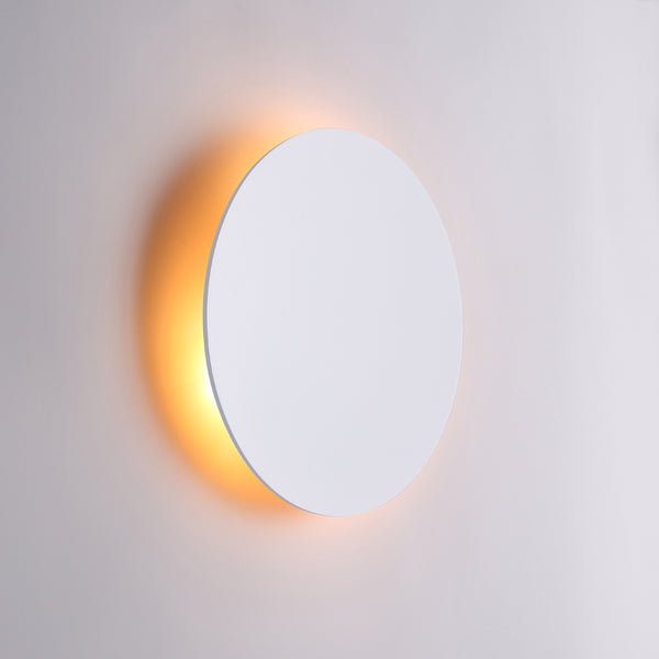 Luna Vägglampa Ø30 Vit 