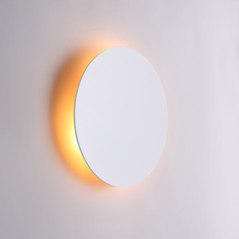 Luna Vägglampa Ø30 Vit 