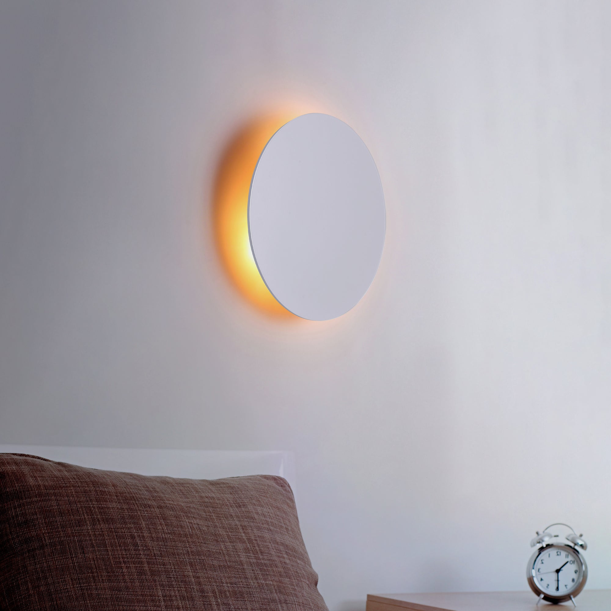 Luna Vägglampa Ø30 Vit 