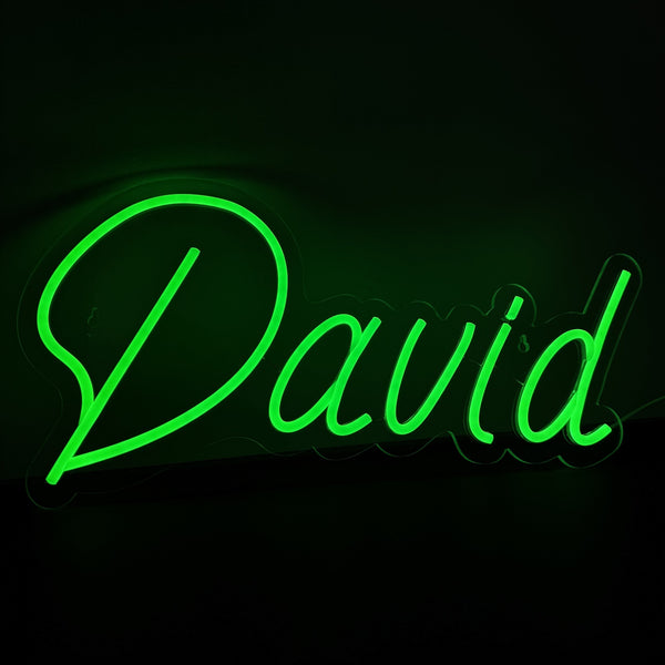 Neon Navneskilt Grøn