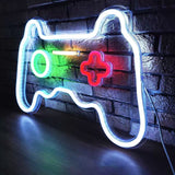 Joystick Neon Væglampe Hvid-Lightish-OutletLamper.dk