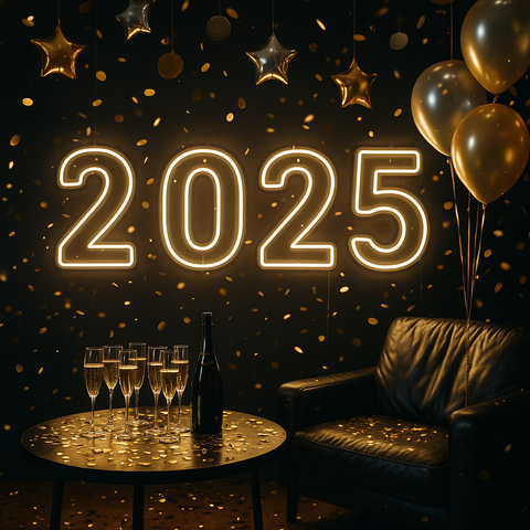 Tal 2 Neon Væglampe