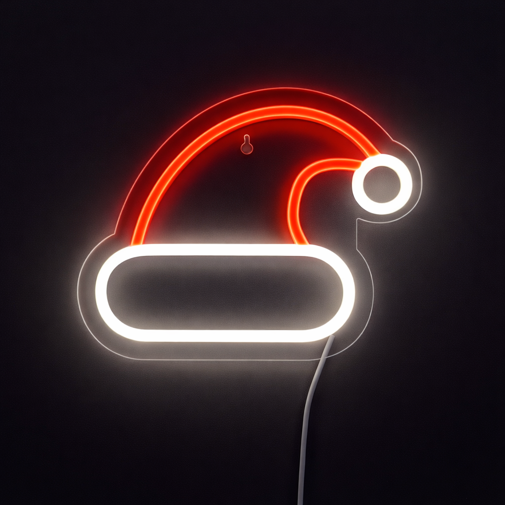 Nissehue Neon Væglampe