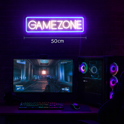 Game Zone Neon Væglampe