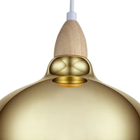 Oak Pendel Ø24 Blank Messing-Nordic Seasons-OutletLamper.dk