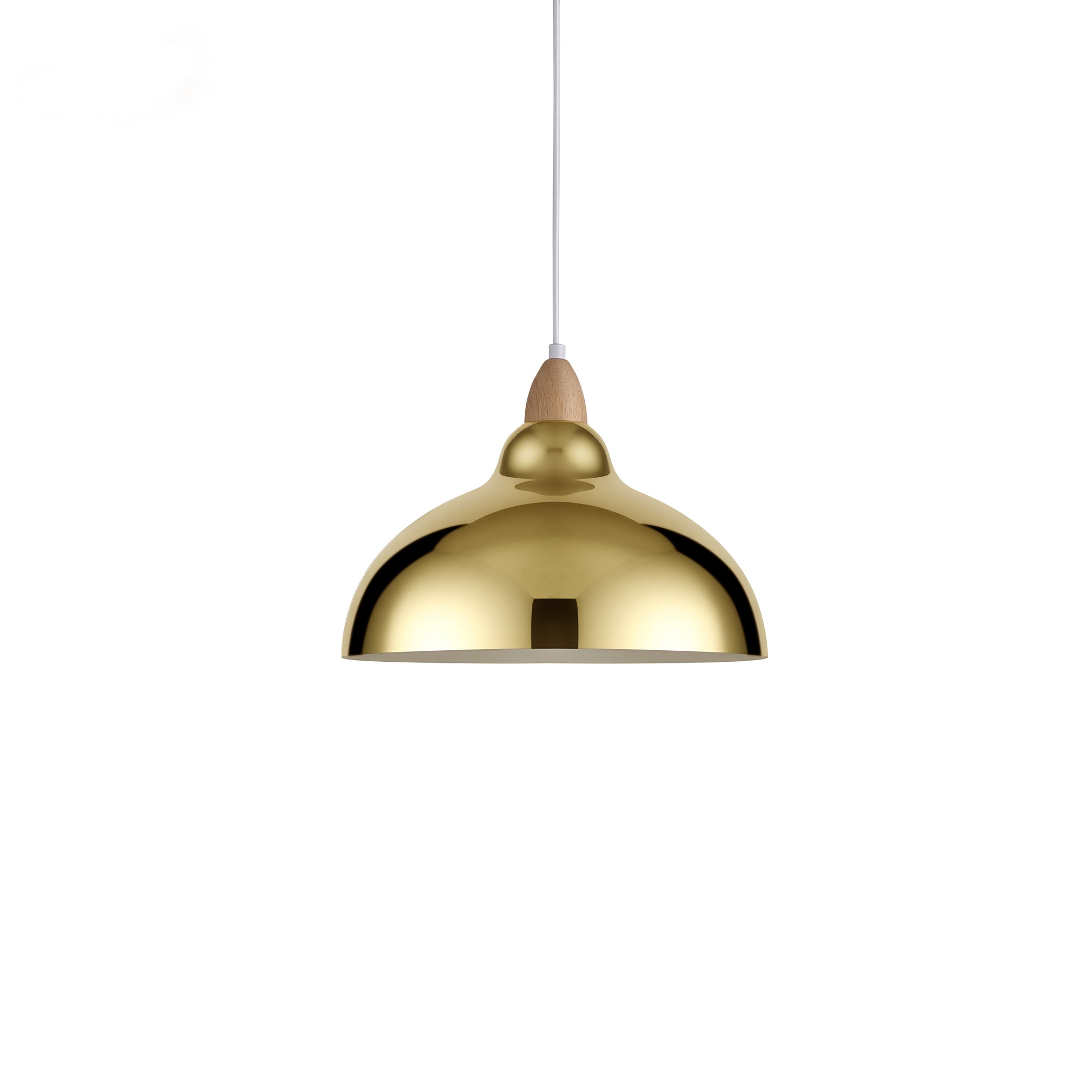 Oak Pendel Ø35 Blank Messing-Nordic Seasons-OutletLamper.dk