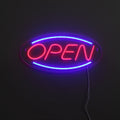 Open Neon Væglampe