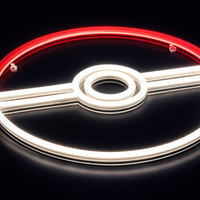 Lightish Pokéball Neon Vägglampa