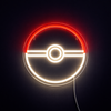Lightish Pokéball Neon Vägglampa