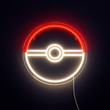 Lightish Pokéball Neon Vägglampa