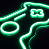 Joystick RGB Neon Væglampe