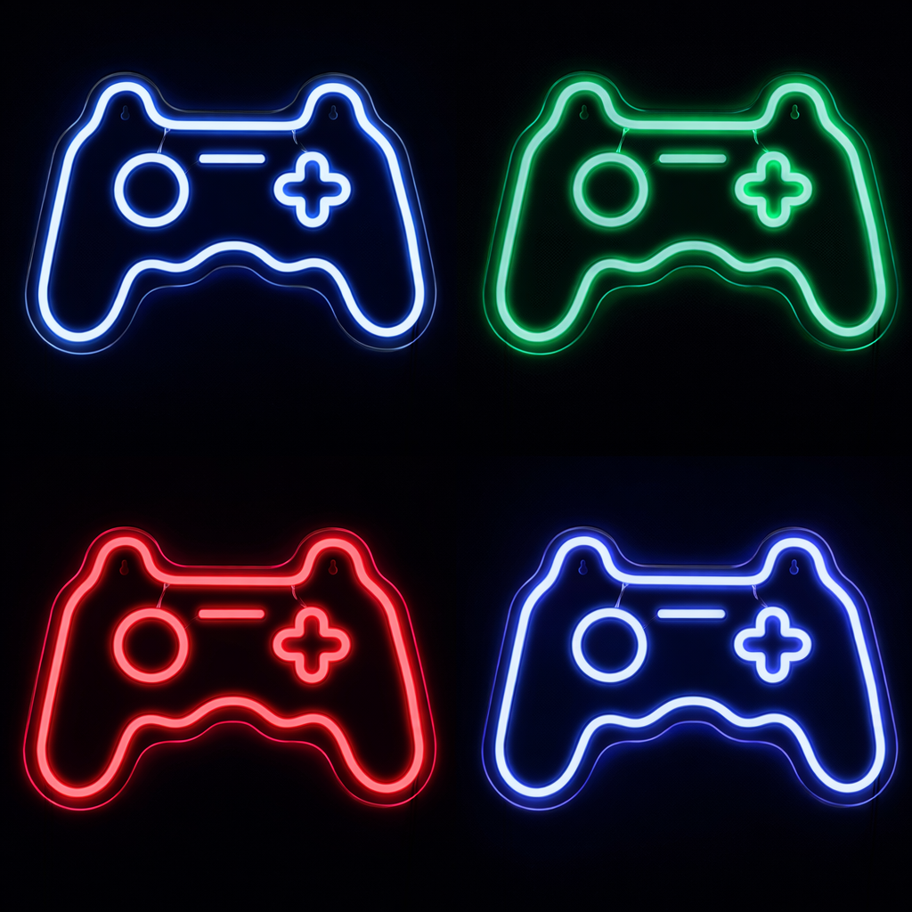 Joystick RGB Neon Væglampe