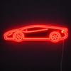 Sportbil Neon Vägglampa