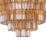 Santorini Lysekrone Ø80 Amber-Nordic Seasons-OutletLamper.dk