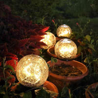 Solcelle Glaskugle 10cm-Essentials-OutletLamper.dk