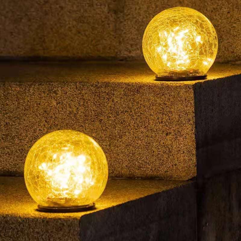 Solcelle Glaskugle 12cm-Essentials-OutletLamper.dk