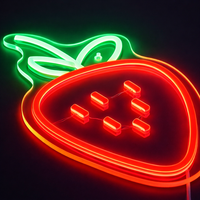 Strawberry Neon Væglampe