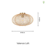 Valence Loftlampe Ø46 Sort-Nordic Seasons-OutletLamper.dk