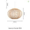Valence Pendel Ø35