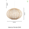 Valence Pendel Ø46