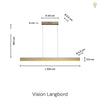 Vision Langbordspendel Messing