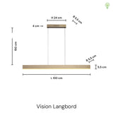 Vision Langbordspendel Kobber