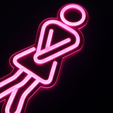 WC Woman Neon Væglampe