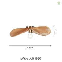 Wave Loftlampe Ø60-Nordic Seasons-OutletLamper.dk