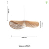 Wave Pendel Ø60