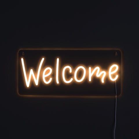 Welcome Neon Væglampe