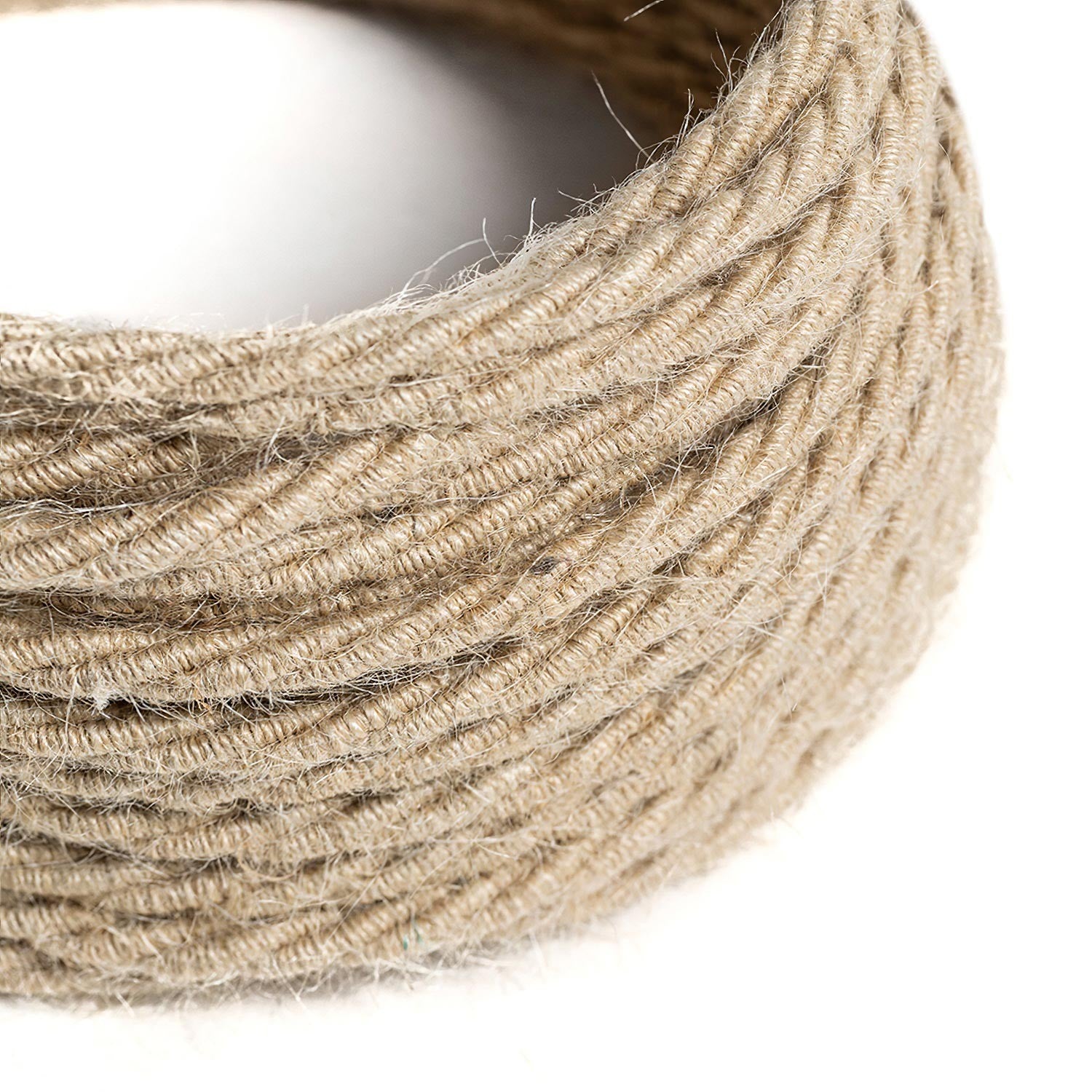 Tvinnat tygsnöre Viskos Jute