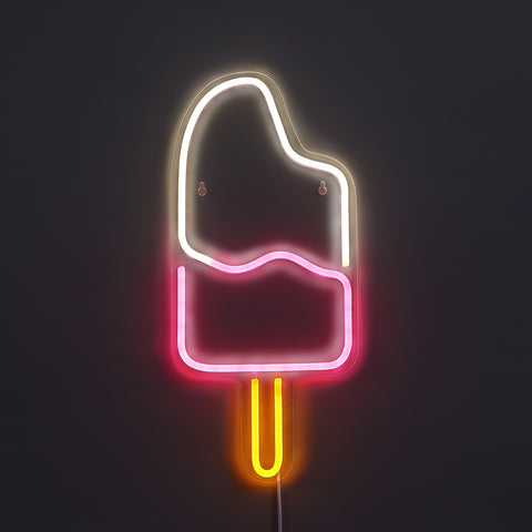 Lightish Ice Cream neon vägglampa