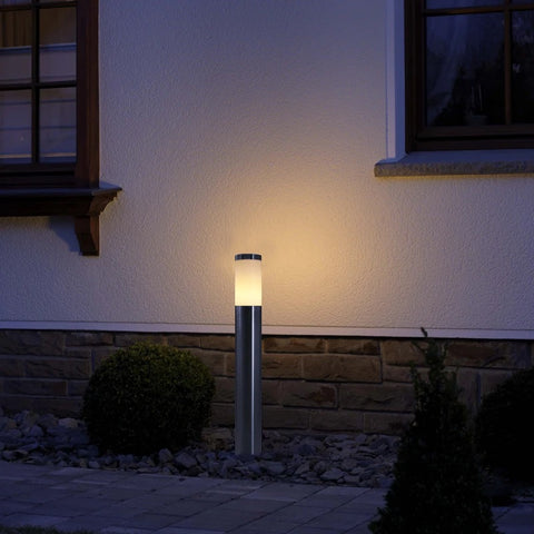 Manila LED E27 Trädgårdslampa 65cm Silver