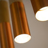 Creative Cables Tube Pendel Kobber/Wood