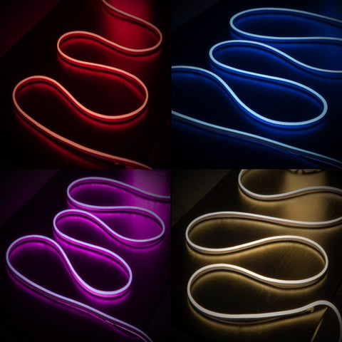 Neon Flex Pr. Mätare IP67 RGB Flerfärgad