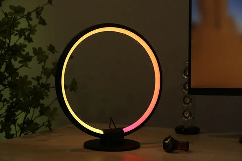Circle LED Bordslampa RGB