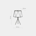 Ivo Bordlampe Sort/Messing