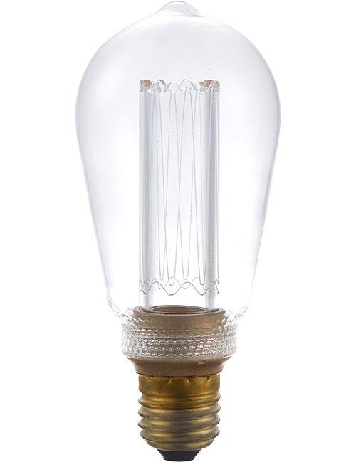 LED Klar Rustika ST64 140lm Dæmpbar (E27)