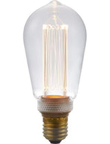 LED Klar Rustika ST64 140lm Dæmpbar (E27)