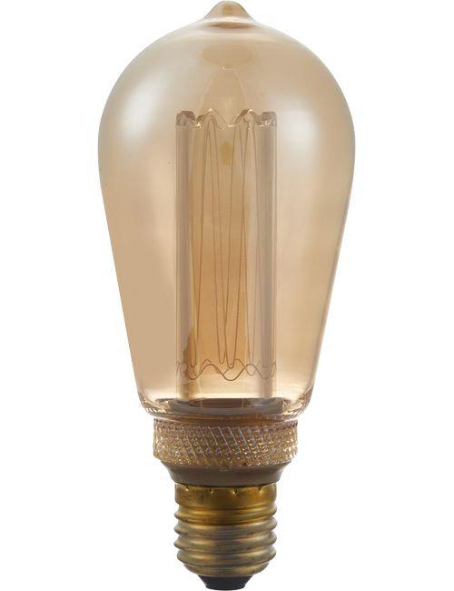 LED Vintage Rustika ST64 120lm Dæmpbar (E27)