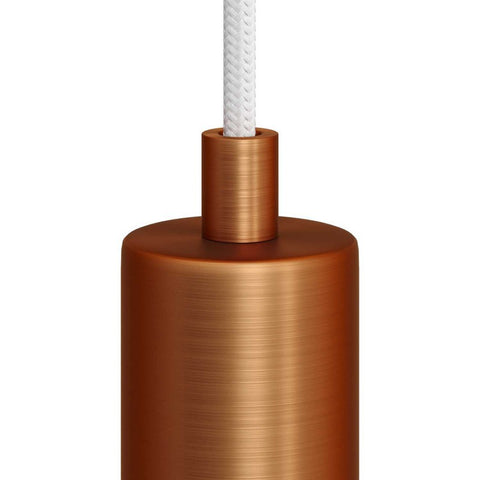 Cylinderkabelklämma Metall Borstad Koppar