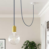 Stofledning Viskose Stone Grey