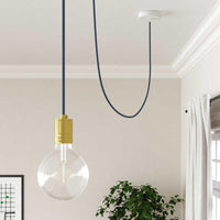 Stofledning Viskose Stone Grey