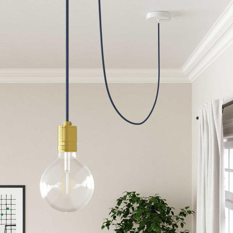 Stofledning Viskose Stone Grey
