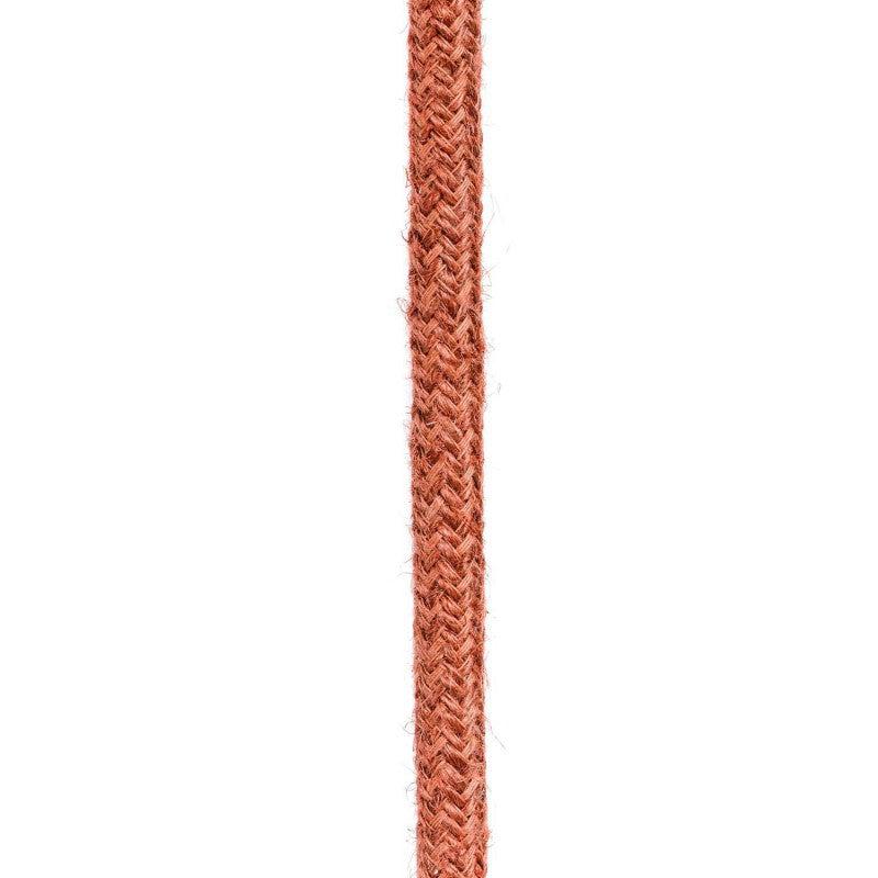Stofledning Viskose Jute Plain Orange