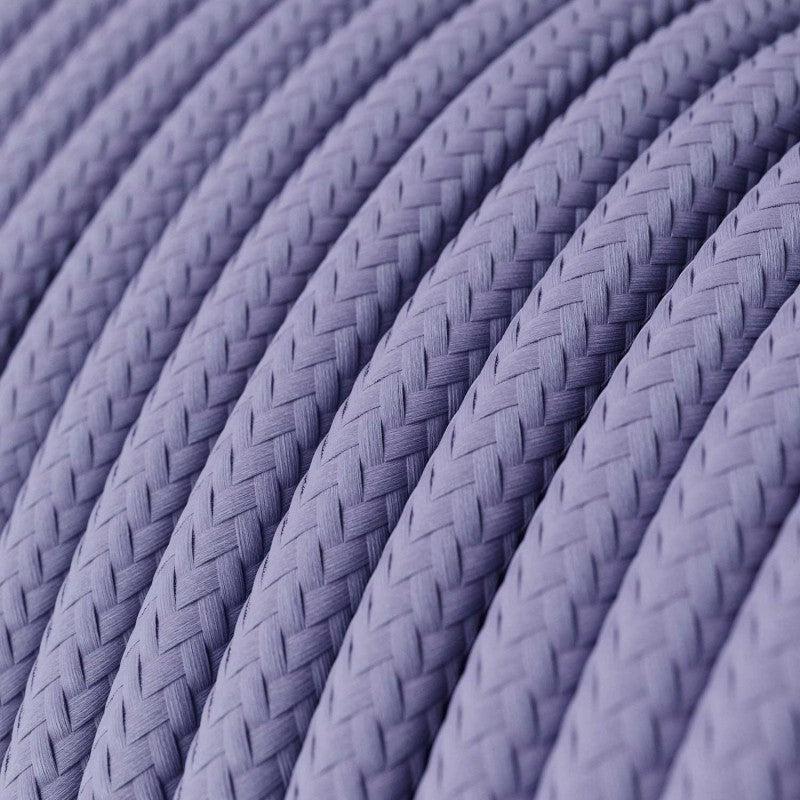 Stofledning Viskose Violet Lilla