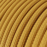 Stofledning Viskose Mustard